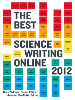 cover image of The Best Science Writing Online 2012
